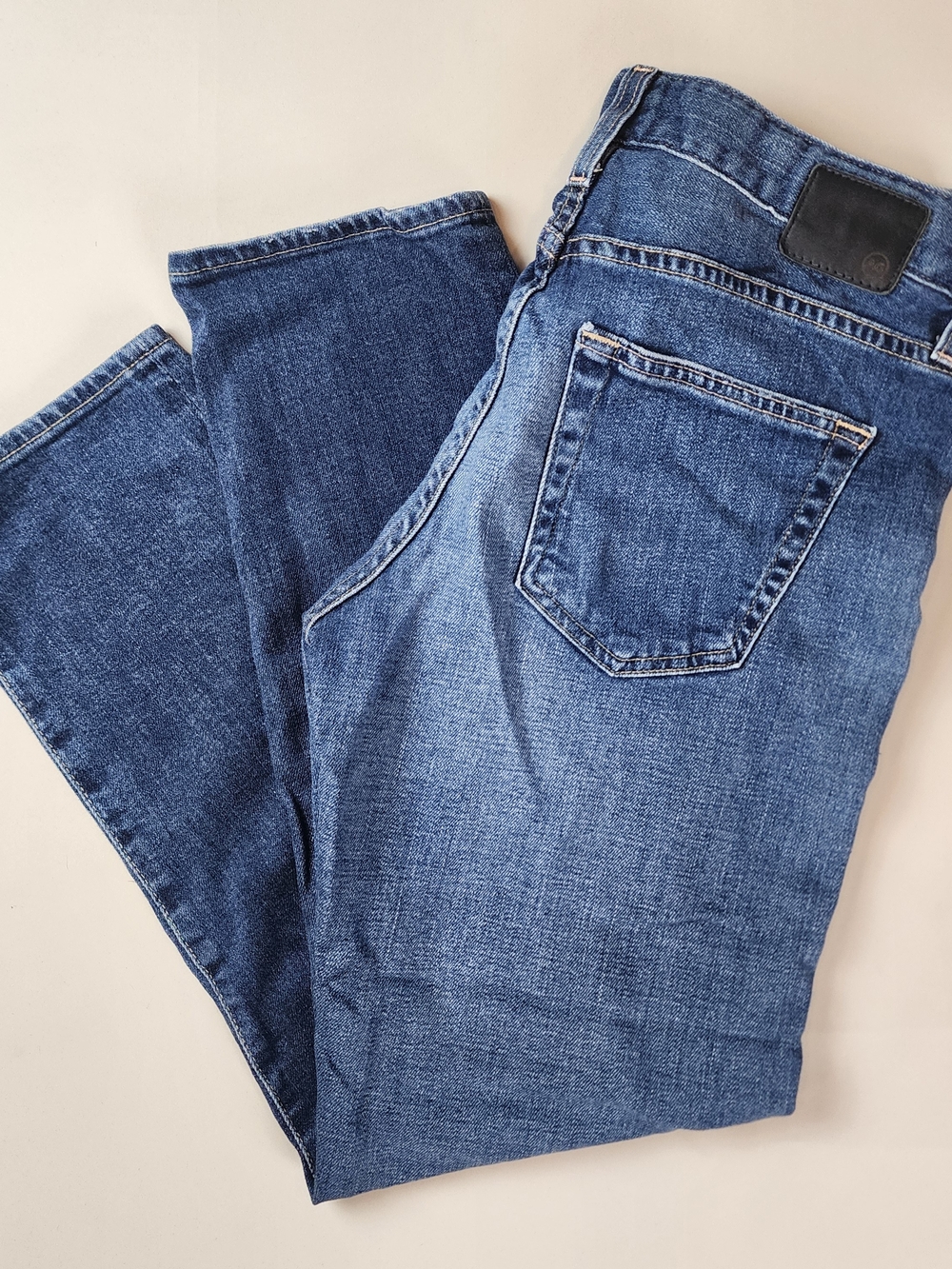 ​AG Adriano Goldschmied The Ex-Boyfriend Slim Jeans Size 28R Slouchy Blue Denim